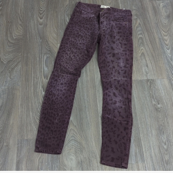 ❤️5/$25 Current Elliott Cheetah Skinny Jeans - Picture 10 of 10
